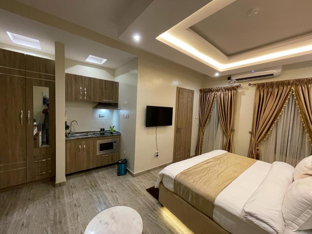 God'S Touch Apartments Signature Lagos Kültér fotó